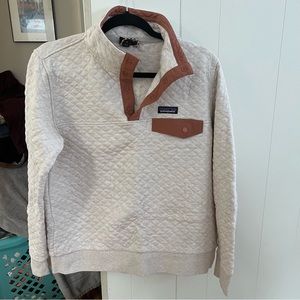 Patagonia quilted pullover sweater